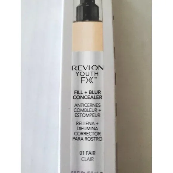 Revlon Youth Fx Fill + Blur Concealer 01 Fair 0.11 Fluid Ounce NEW - Picture 6 of 7